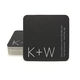 Modern Initials Square Coasters Image 2 of 2